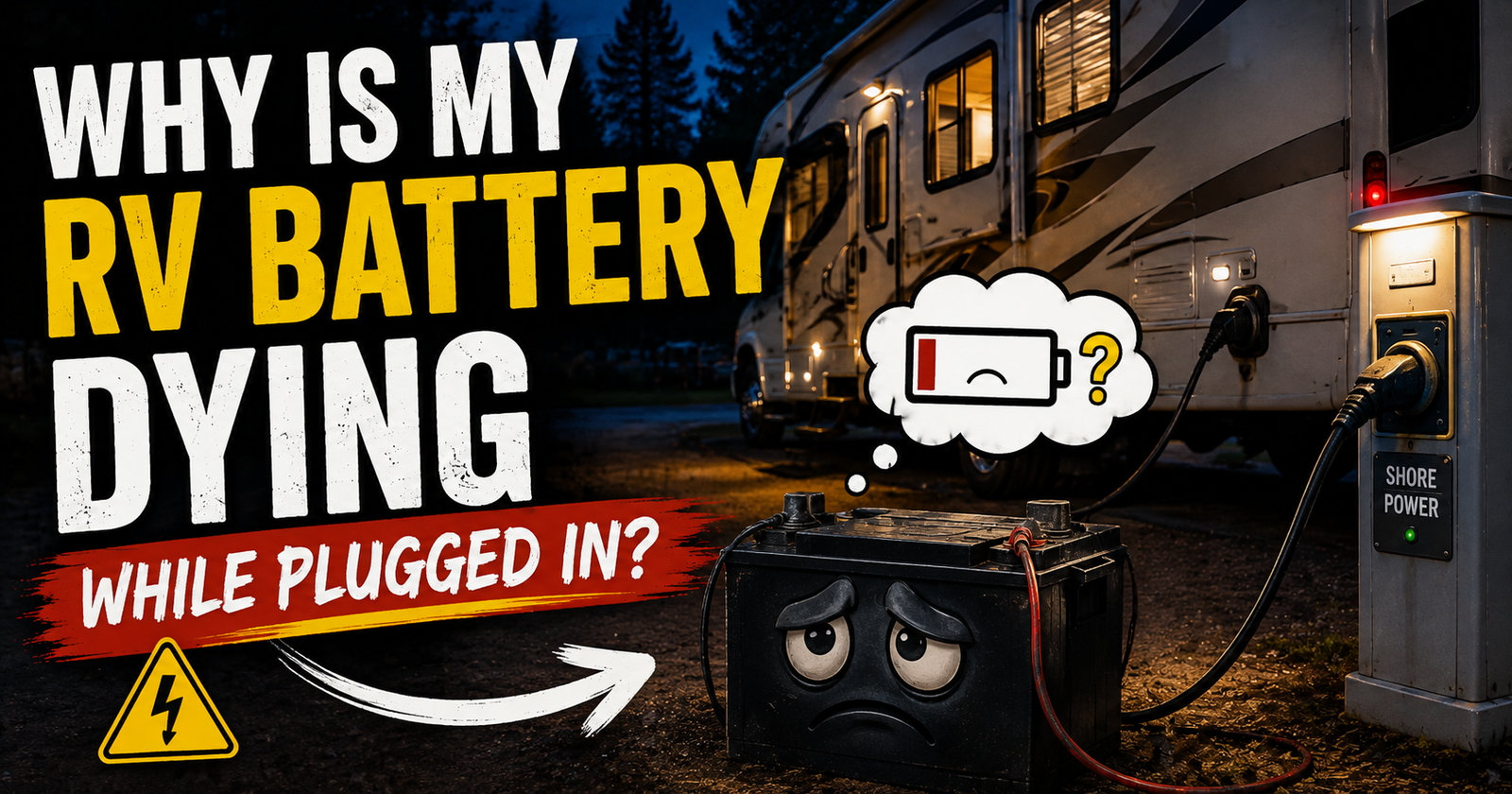 Why Is My RV Battery Dying While Plugged In?